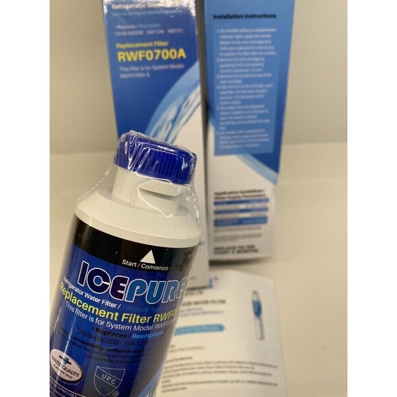IcePure RWF0700A Refrigerator Water Filter for Select Samsung & Kenmore Models - Picture 3 of 11